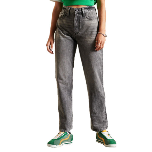 Superdry Γυναικείο jean παντελόνι High Rise Straight Jeans